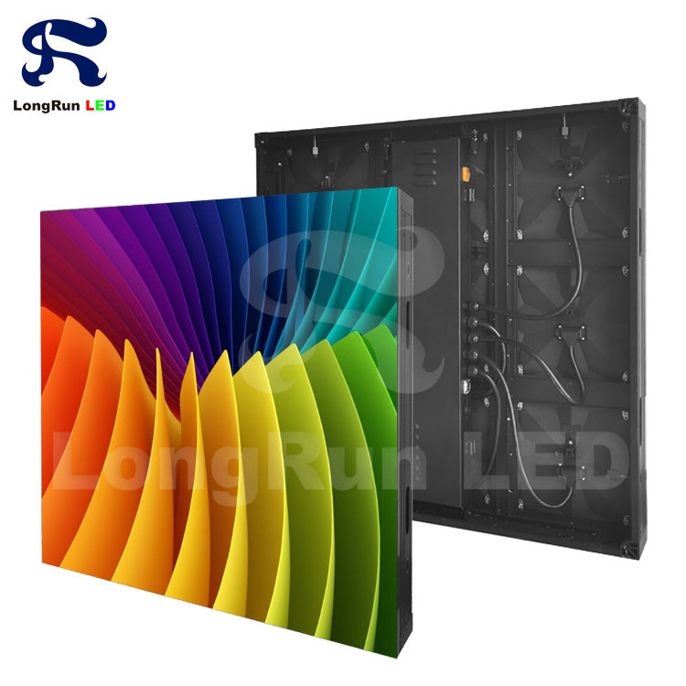 Outdoor P10 LED Video Display High Resolution Wall 10000dots/m2 CCC